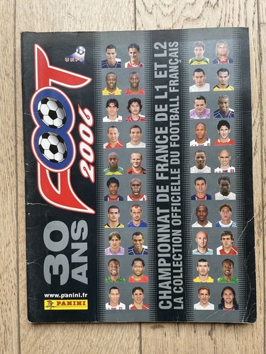 Sticker album panini foot 2006 - album,