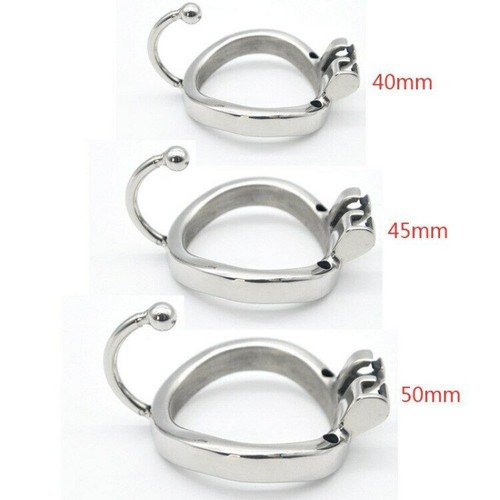 Stainless steel chastity - stainless, cage