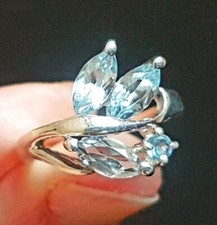 3,74g Bague Aigue Marine