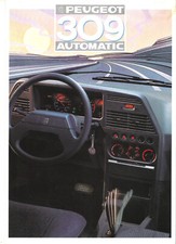 PEUGEOT 309 - AUTOMATIC CHORUS SX-XS GREEN SRD TURBO GRAFFIC / lot 7 catalogues