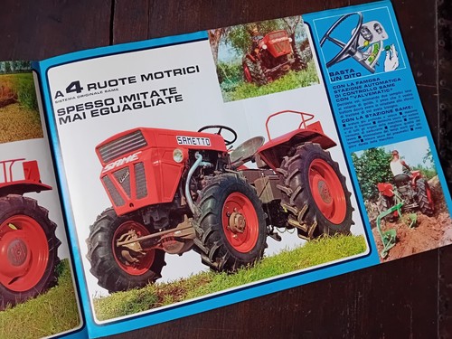Brochure tracteur same cassani - tracteur,