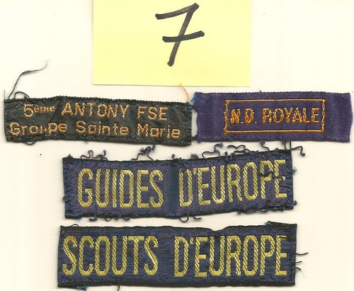 Bandes groupe guides scouts - bandes,