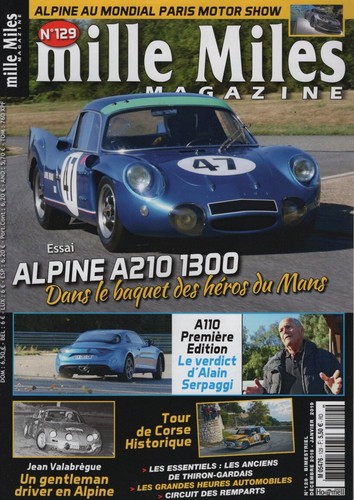 Mille miles 129 alpine - miles,