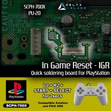 In Game Reset IGR PS1 - PlayStation PU-20 SCPH-700X - XStation XReset PSIO