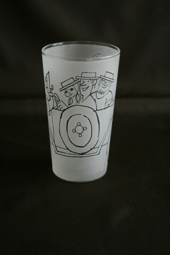 Verre illustré cabu - verre, "cabu"