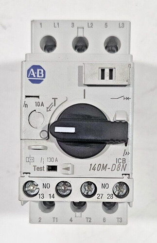 Allen bradley 140m d8n c10 - bradley, ser