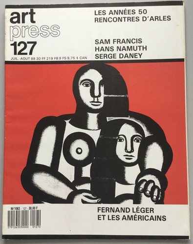 Art press 127 juillet - art, juillet-août