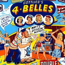Gottlieb 4-Belles Pinball