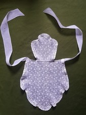Tablier ancien brodé - tablier,