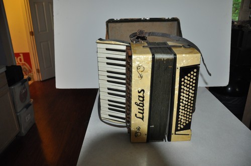Vintage rare lubas accordion - vintage,