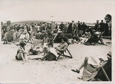 DEAUVILLE c. 1930 - La Plage