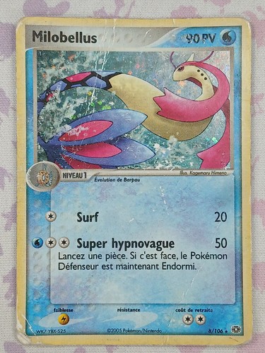 Carte pokemon milobellus - carte,