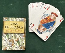 54 CARTES A JOUER " VINS DE