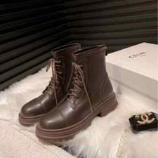 Bottes Chaussures Rangers Brun