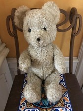 Ours ancien français en peluche des années 50-60