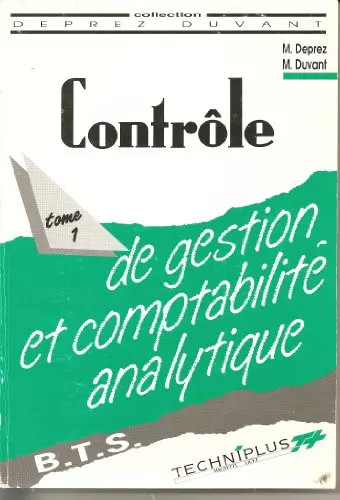Contrôle gestion et - contrôle,