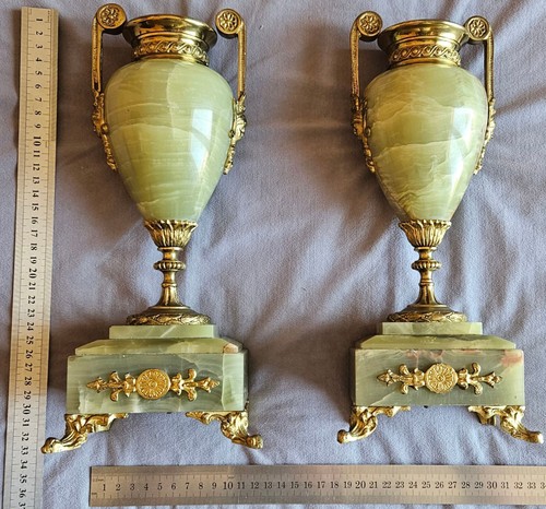 Paire vases cassolettes - paire,