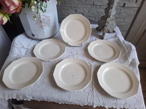 Assiettes dessert - 6,