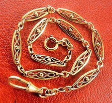 Chaine Montre Plaqué Or