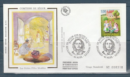 Enveloppe 1er jour comtesse - enveloppe,