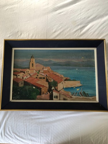Huile sur toile coliour - sur,