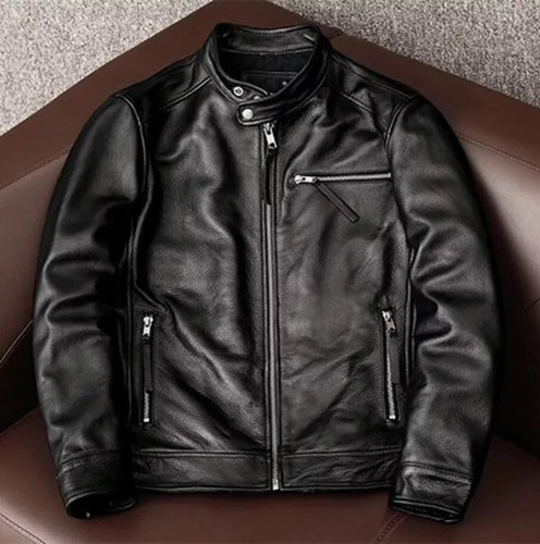 Blouson hiver motard cuir - motard,