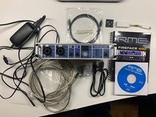 RME Fireface 400 FireWire Audio Interface 24-bit With box manual and accessories