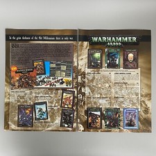 Codex Space Marines Blood Angels Orks 40,000 3ème Édition Vintage Retro Annonce