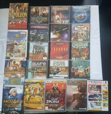 Lot de 20 jeux PC vintage