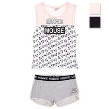 Pyjama court femme disney - pyjama,