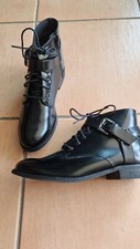 ANDRE bottines plates noires taille 37