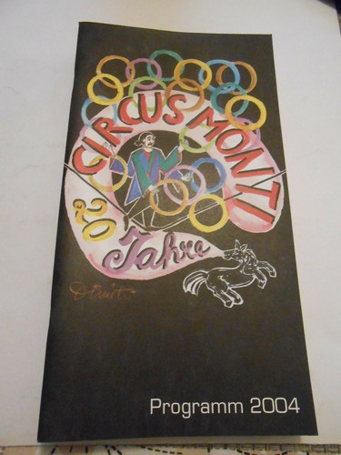 Programme cirque circus - programme, cirque/circus