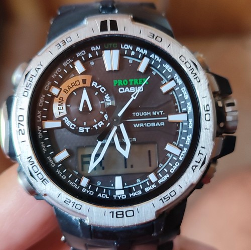 Montre casio protrek tough - protrek,