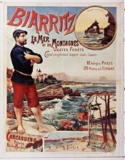 Affiche Poster Landes Béarn