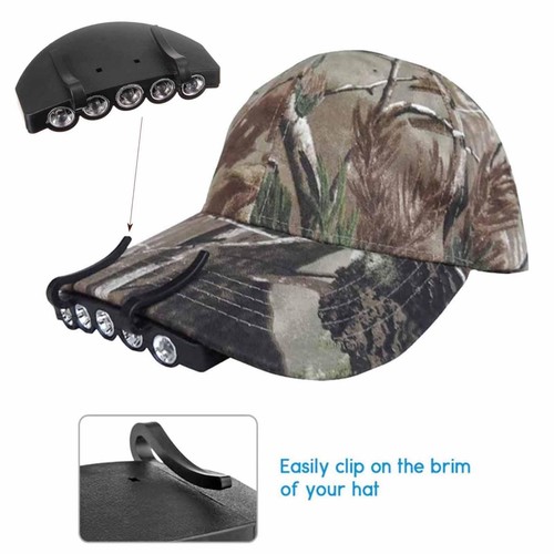 Lampe clip pour chapeau - lampe,