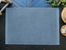 LINVOSGES Tapis de bain riviera mer du nord pur coton 1000 gr/m2 70 x 100 cm