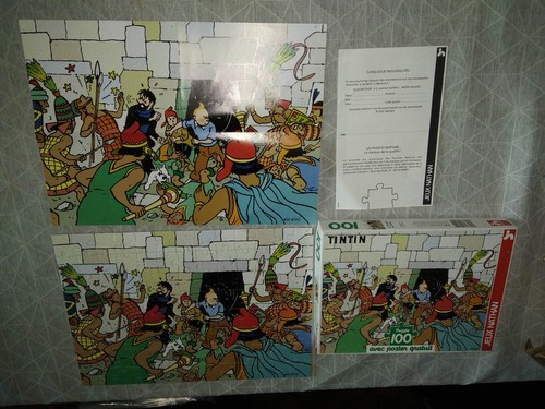 Puzzle tintin nathan 100 - tintin,