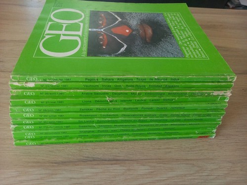 Lot magazines geo 23 - magazines,