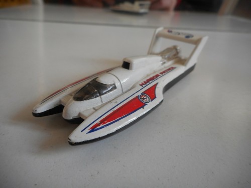 Hotwheels hydroplane blanc - hotwheels,