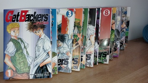 Lot manga get - get, backers