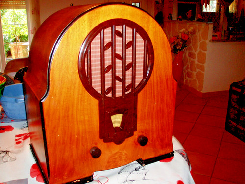 Ancien poste radio philips - ancien,
