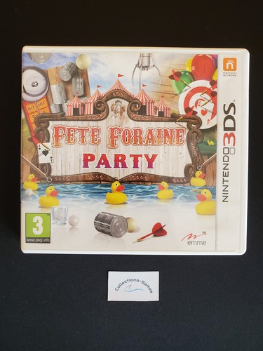 Boite vide nintendo 3ds fete - -,