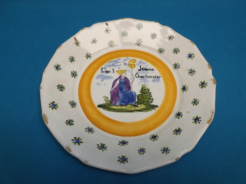 Fin xix nevers - xix°, assiette