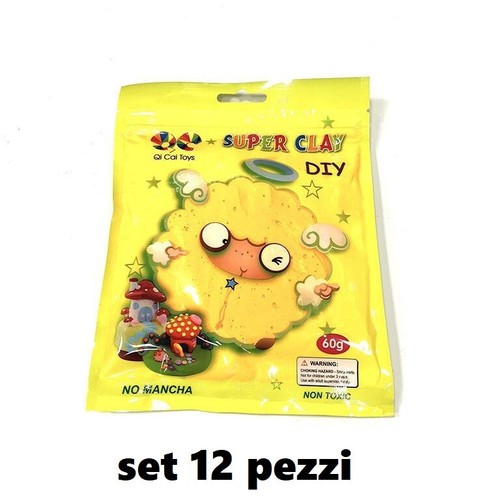 Paquets de plastiline - x, 12