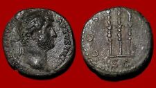 Roman Coin : Hadrien – Quadrans, Aigle légionnaire, Rome, TTB-, R2 [140QH1]