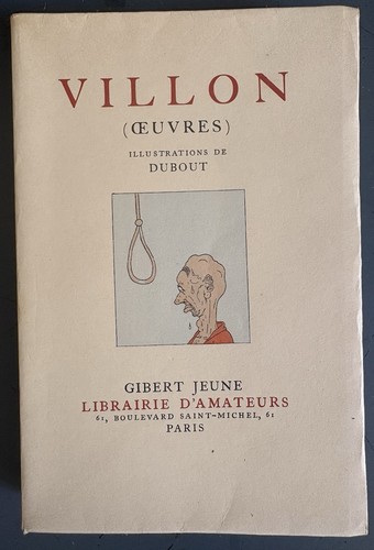 Villon oeuvres illustrations - villon,