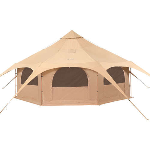 Tente cloche toile saisons 5 - tente,