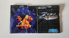 Notice de Zero Wing Sega