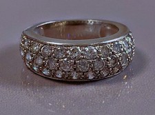 Superbe bague argent zirconium