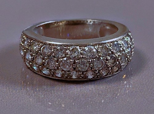 Superbe bague argent zirconium